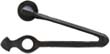 Frizzen spring, wax cast steel, tempered, cut for roller & pin